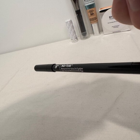 NEW It Cosmetics Brushes Bye Bye Foundation SPF 50 Powder Brow Eyeliner Superher - Picture 4 of 14